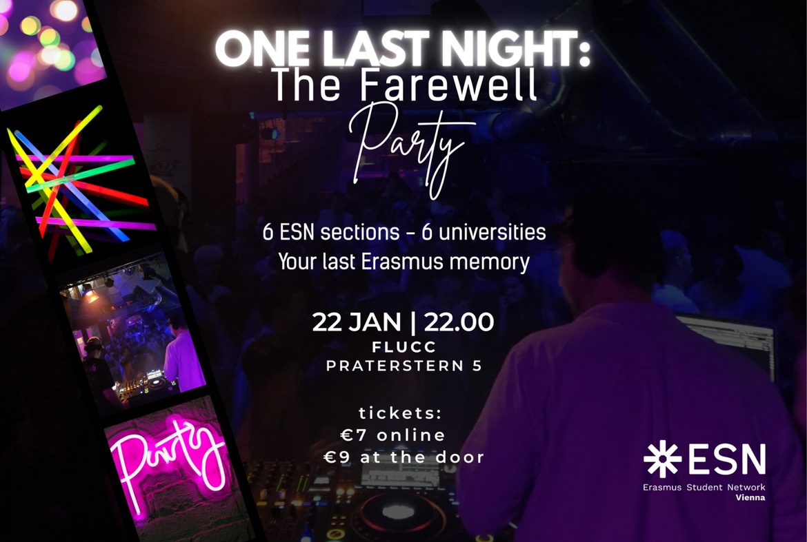 ESN Vienna One Last Night: The Farewell Party